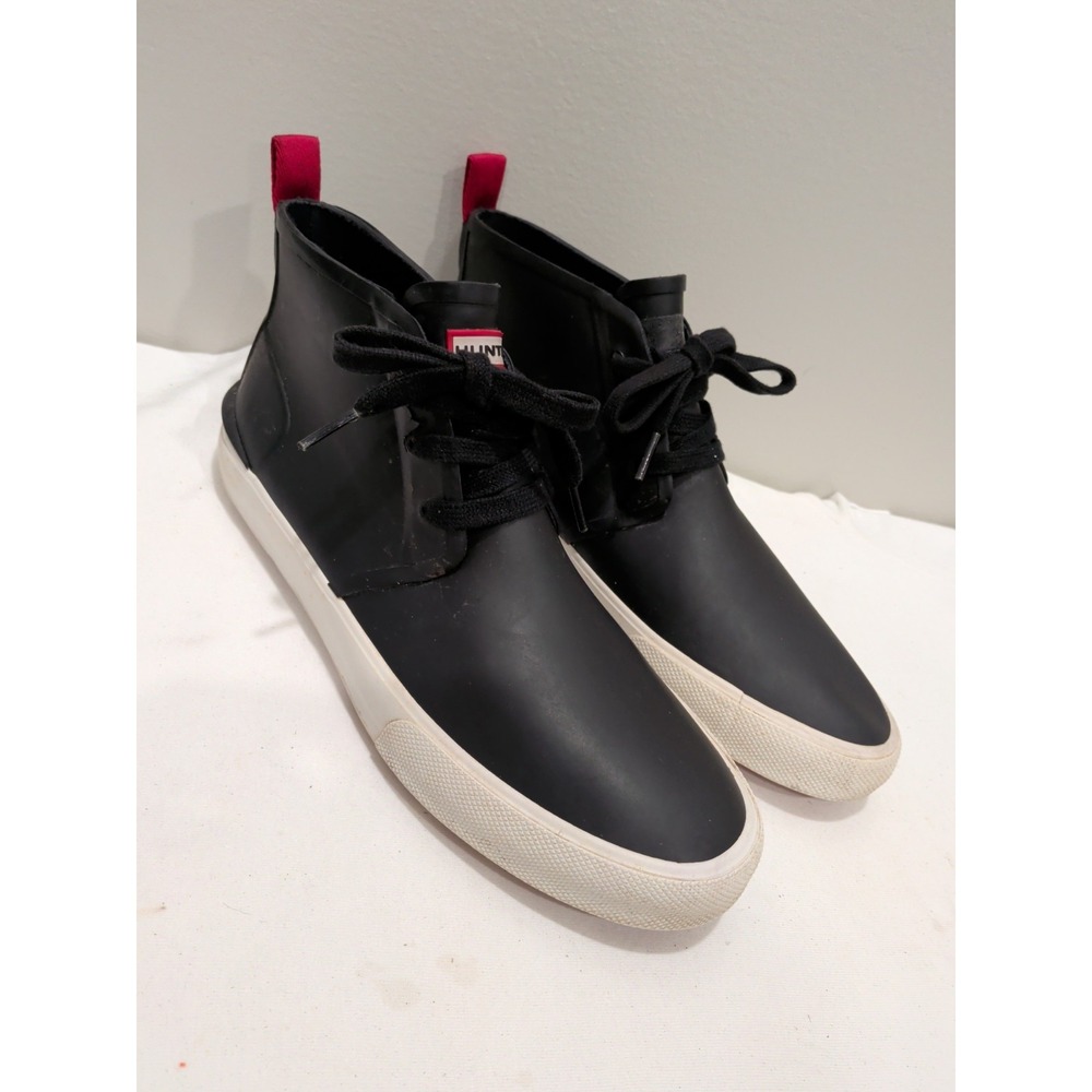Hunter Rubber Sneakers Waterproof Sz 8
